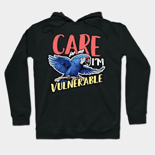 Macaw Bird Care For Me I'm Bird Owner Macaw Lover Hoodie